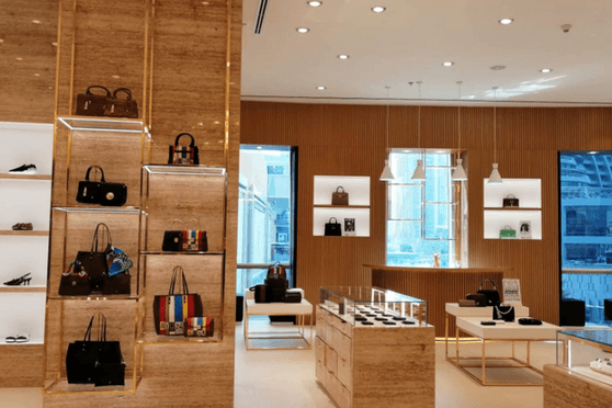 Aigner Marina Mall Abu Dhabi interior fit-out by The Hub Maintenance